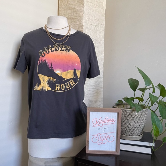 Fifth Sun Tops - Golden Hour Graphic Tee